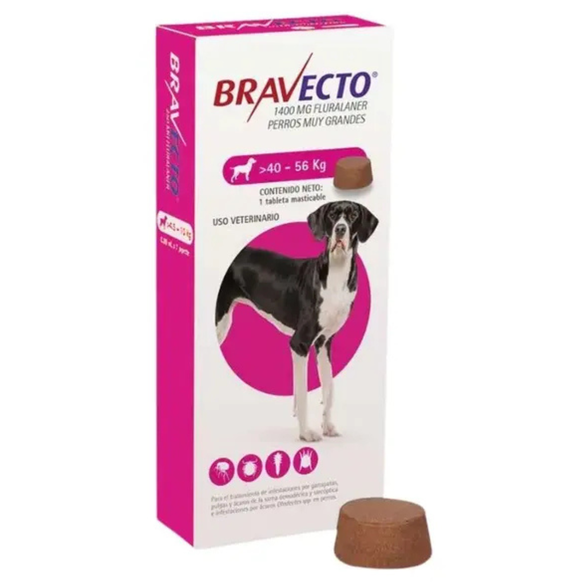BRAVECTO 3 MESES 40 a 56 kg