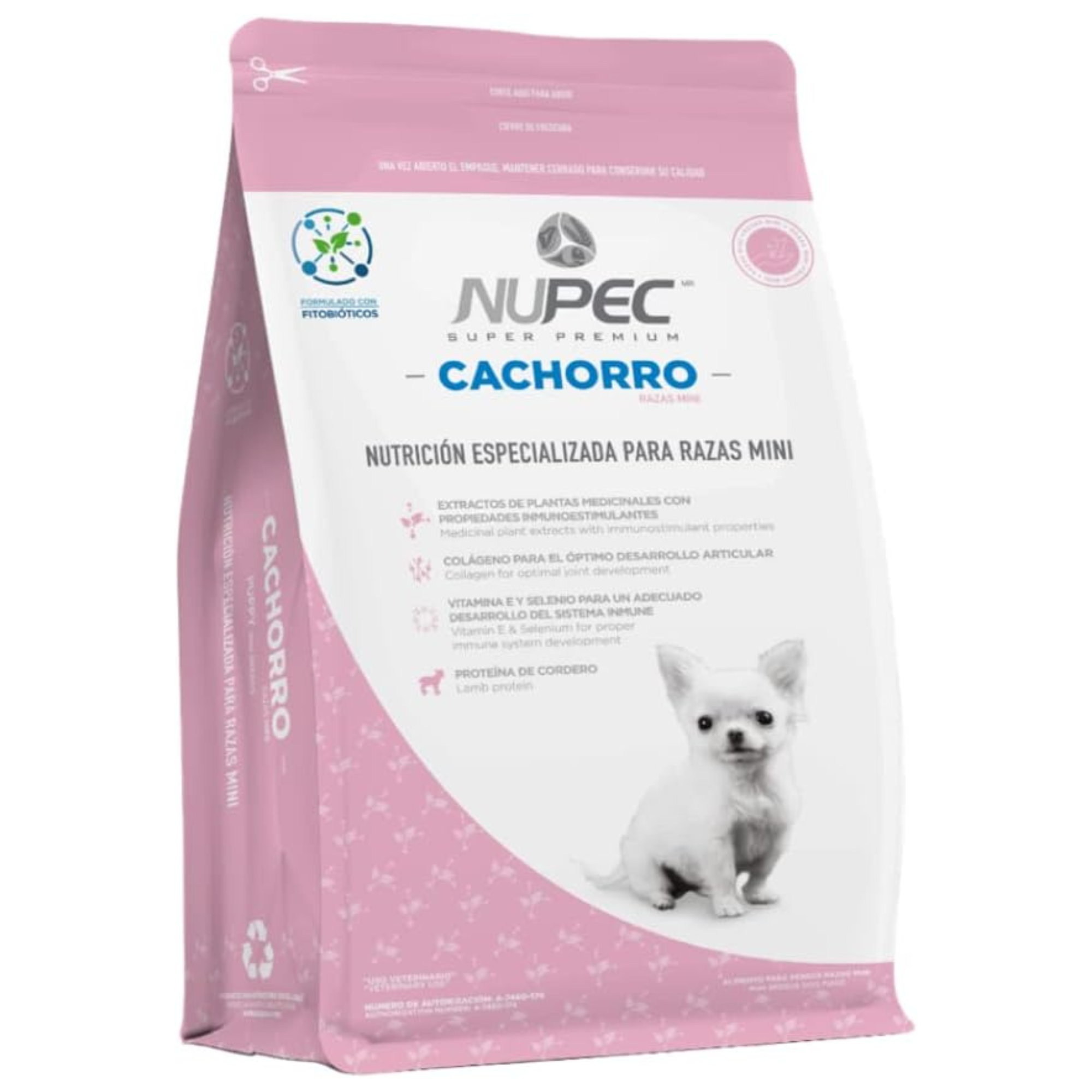 Nupec cachorro razas mini 1 kg