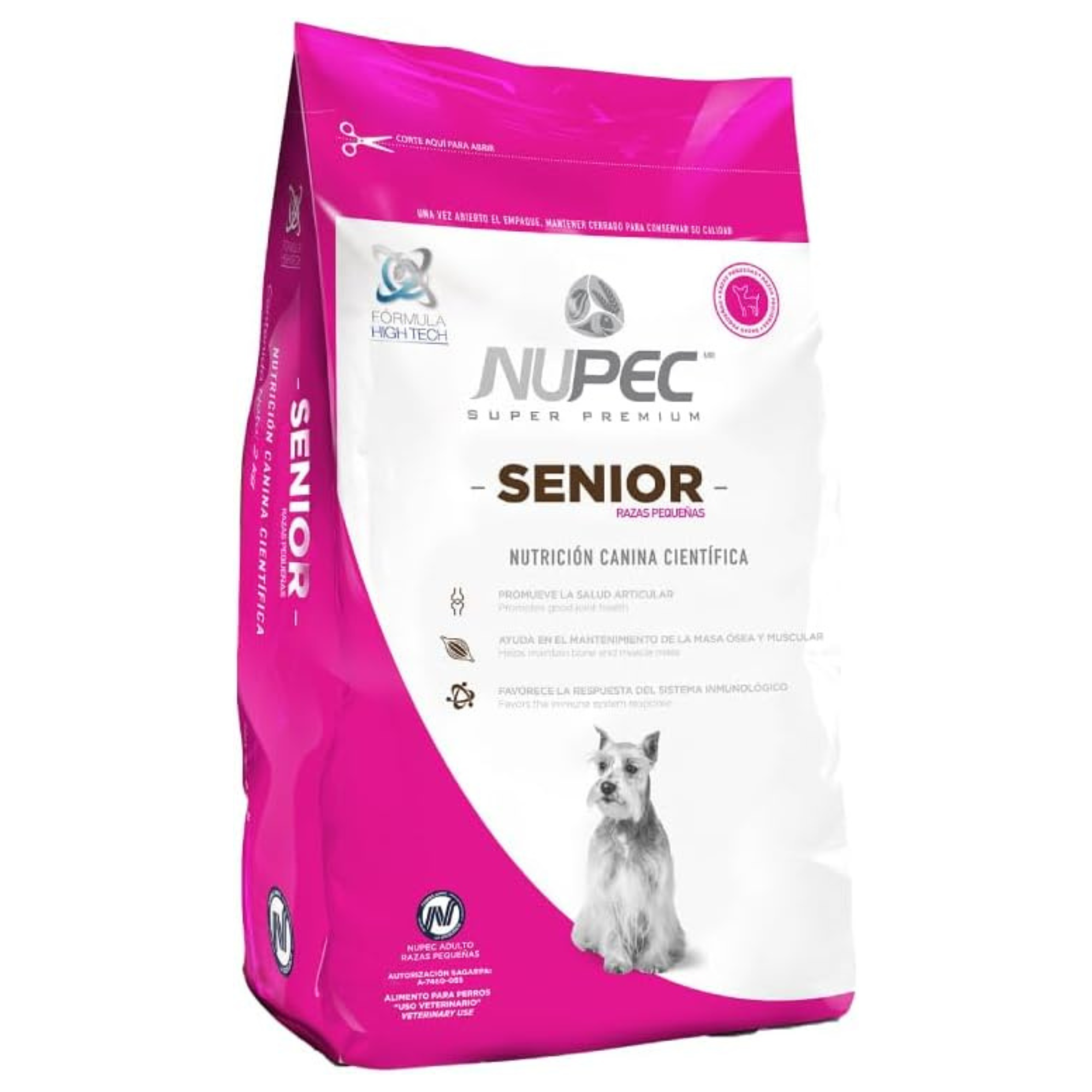 Nupec Senior razas pequeñas 8 kg