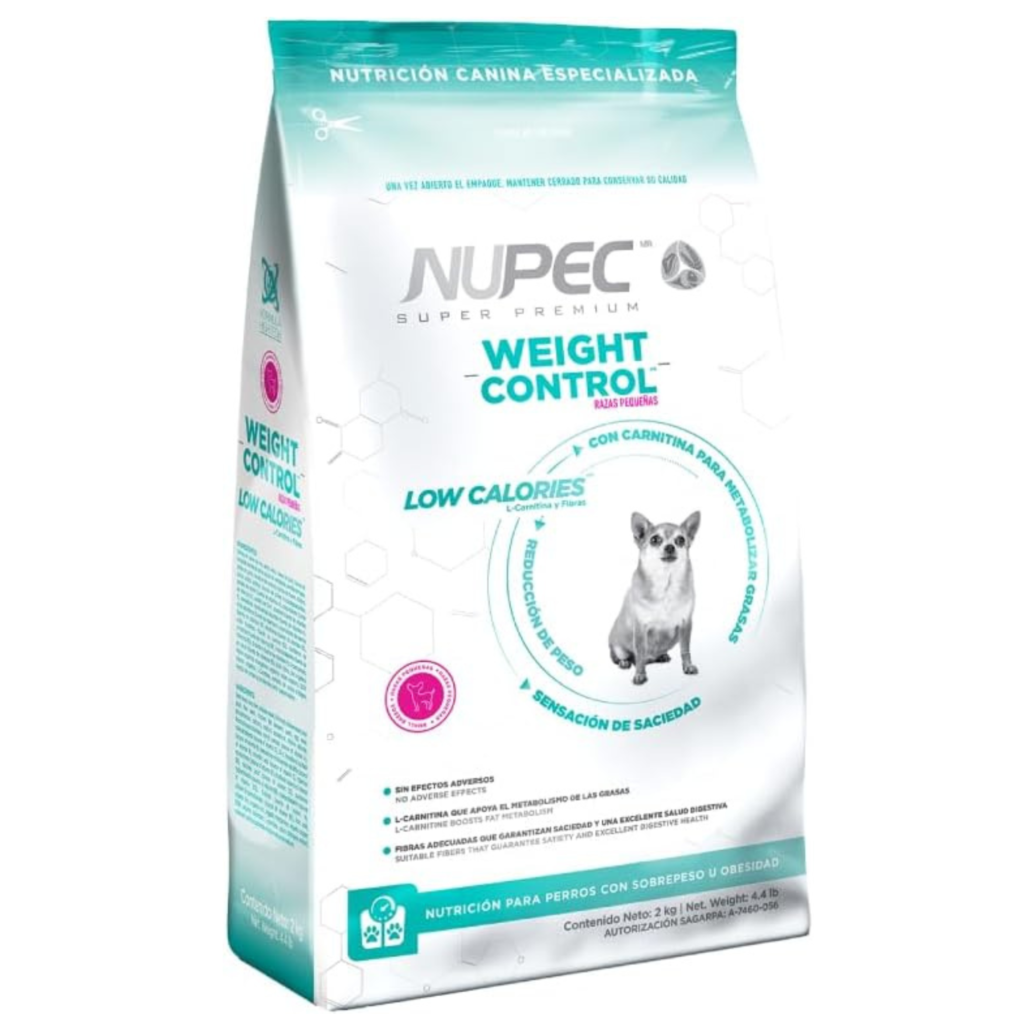 Nupec Weight control razas pequeñas. 2 kg