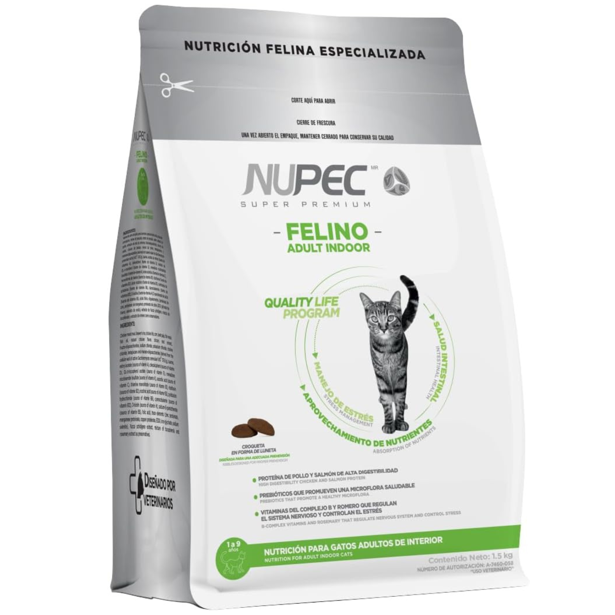 Felino adulto indoor 1.5 kg