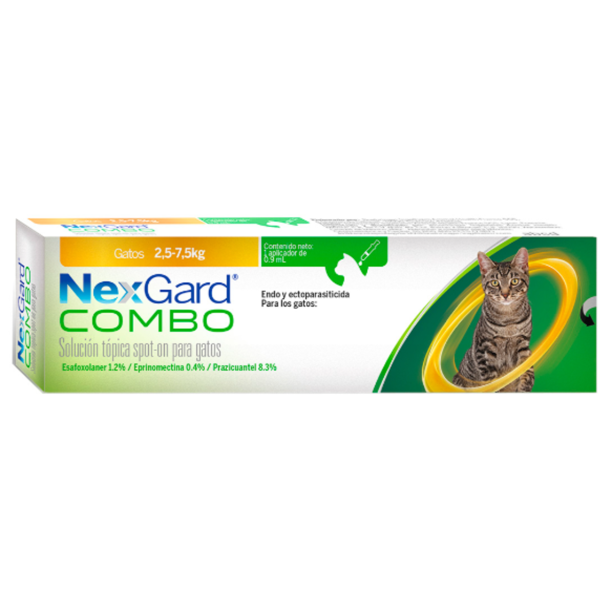 NEXGARD GATO 2.5 a 7.5KG