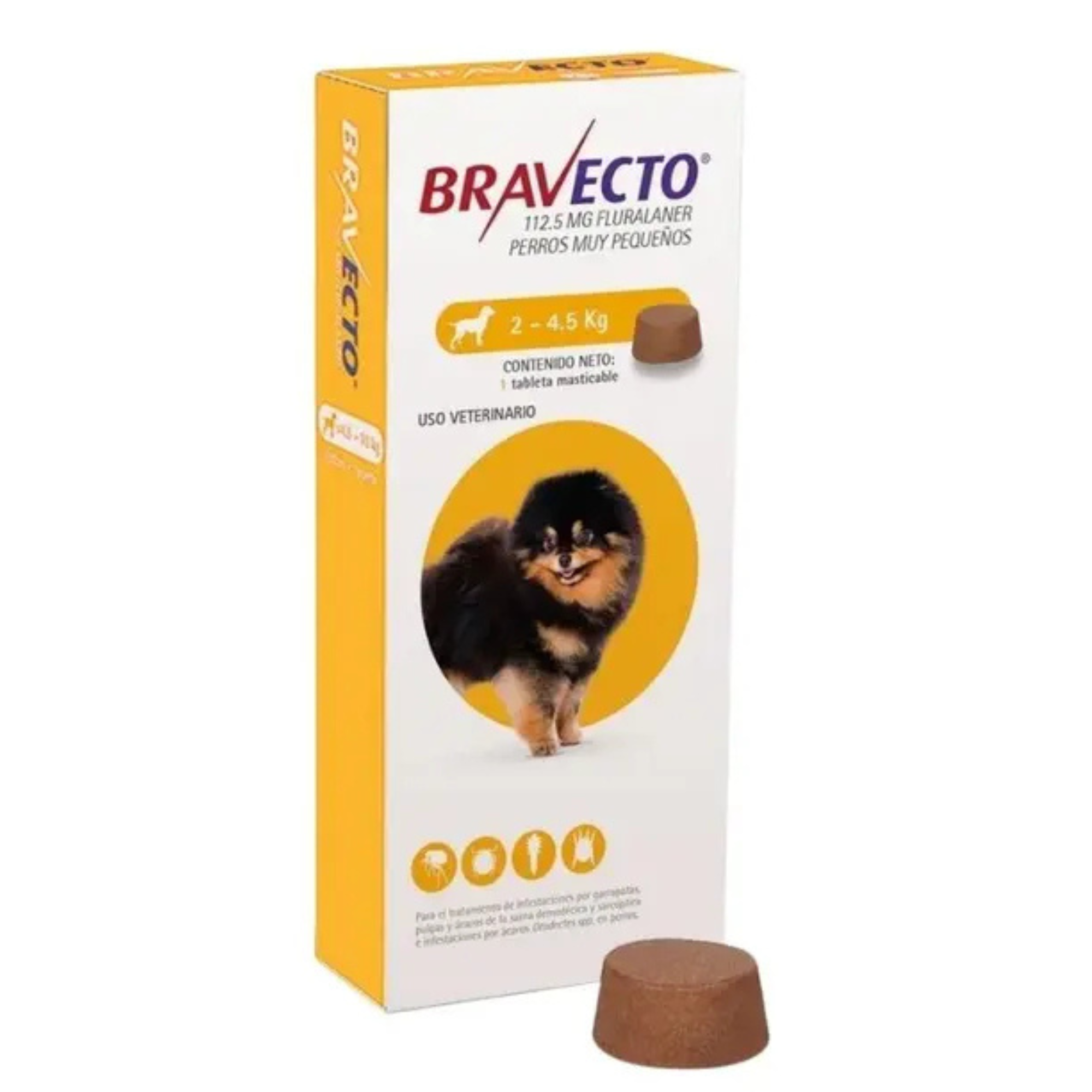 BRAVECTO 3 MESES 2 4.5 kg