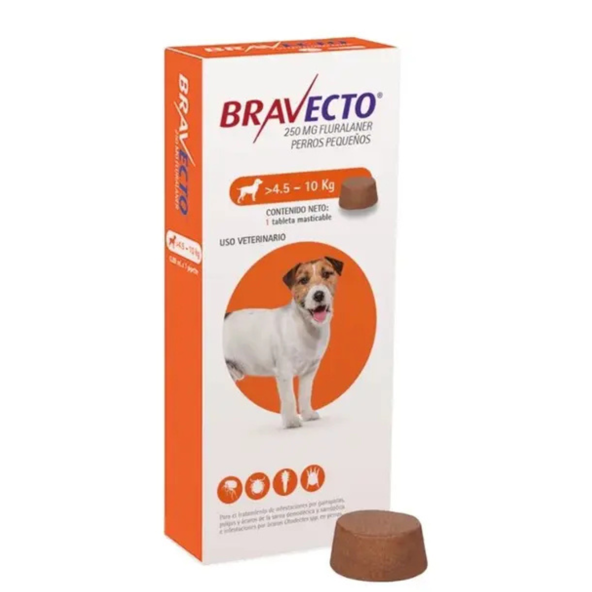 BRAVECTO 3 MESES 4.5 a 10 kg