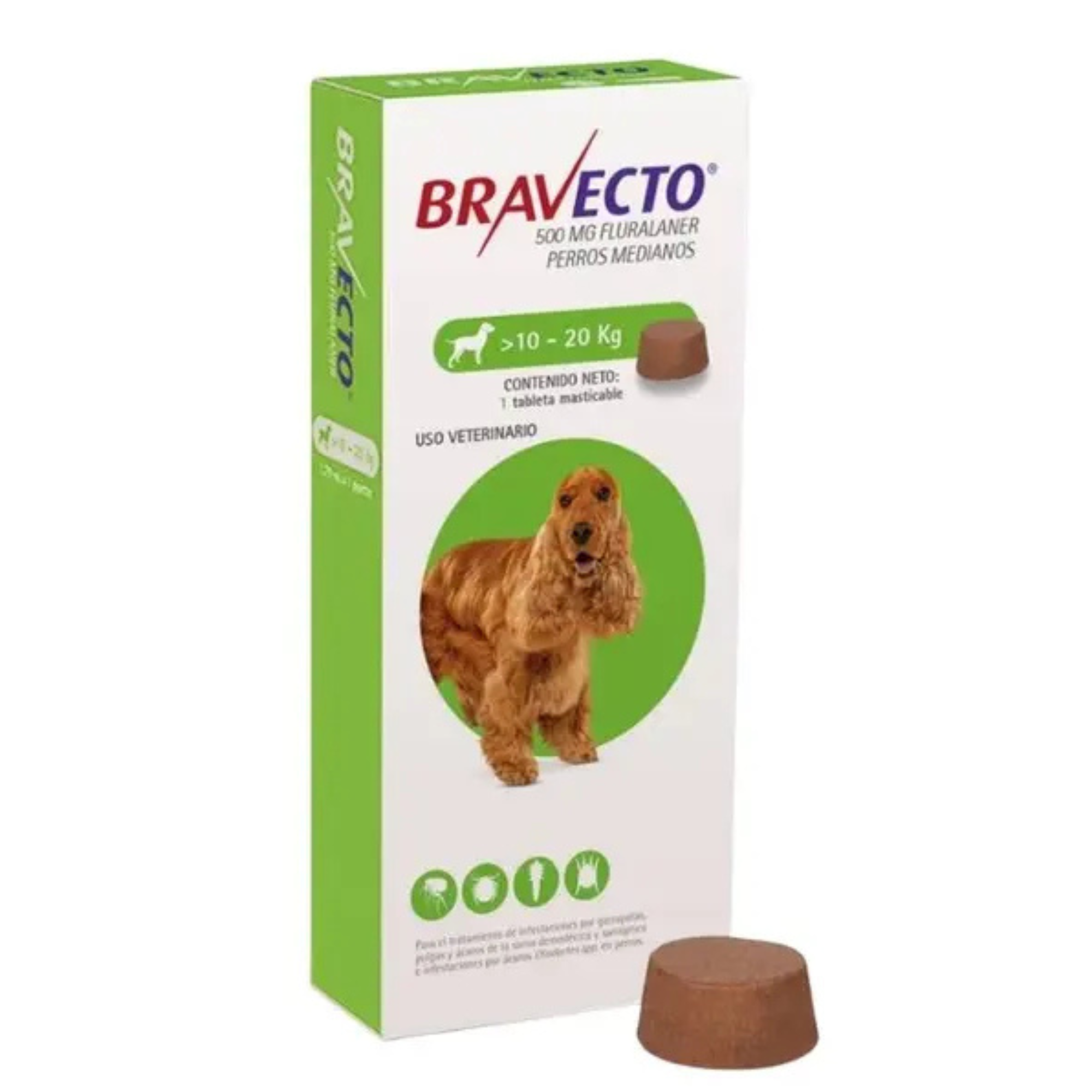 BRAVECTO 3 MESES 10 a 20 kg